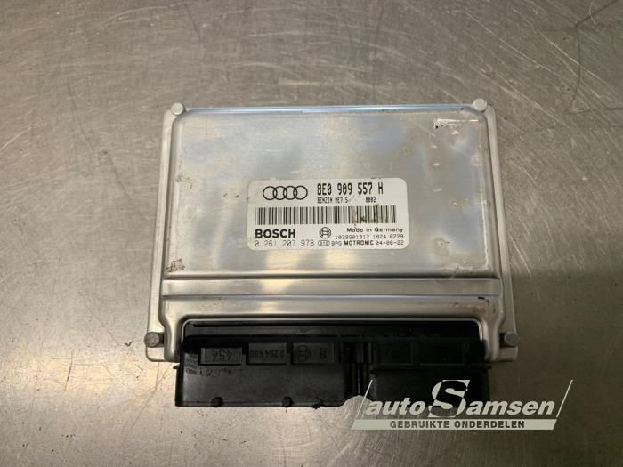 Used Engine management computer Audi A4 (B6) 2.0 20V Price € 75,00 Margin scheme offered by Auto Samsen B.V.