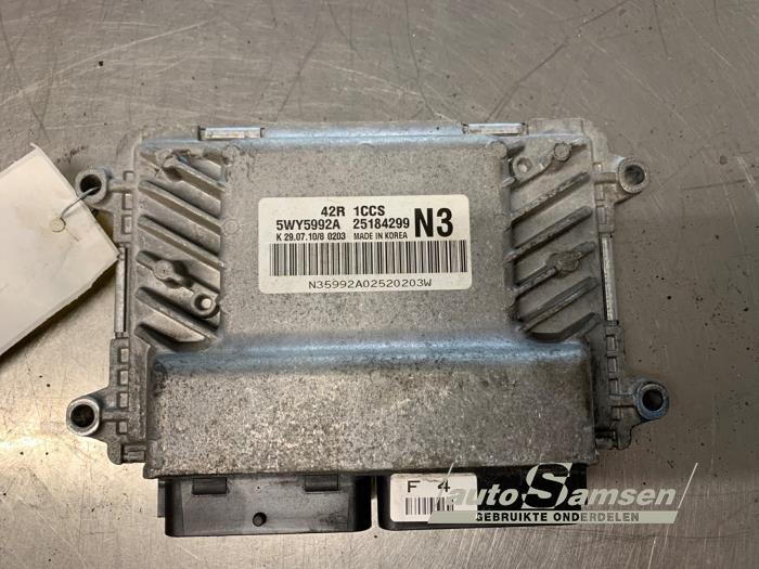 Used Engine management computer Chevrolet Aveo (250) 1.2 16V Price € 75,00 Margin scheme offered by Auto Samsen B.V.