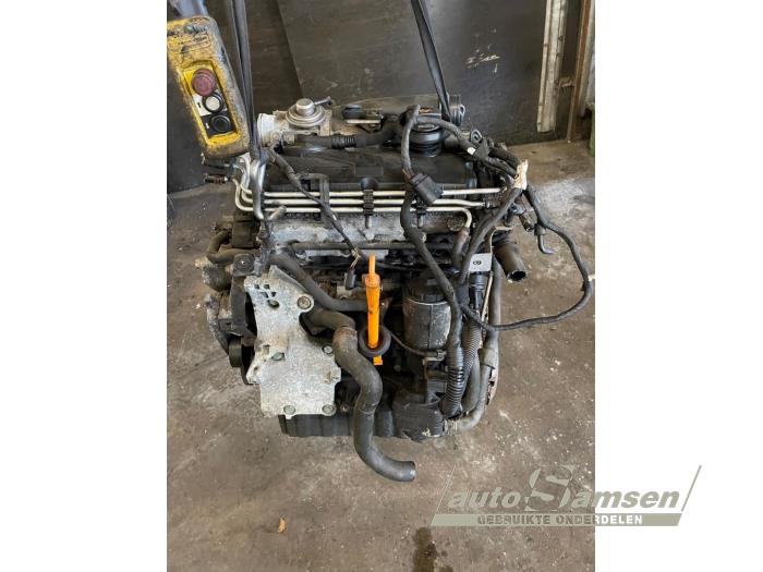Usagé Moteur Volkswagen Golf Plus (5M1/1KP) 1.9 TDI 90 Prix € 550,00 Règlement à la marge proposé par Auto Samsen B.V.