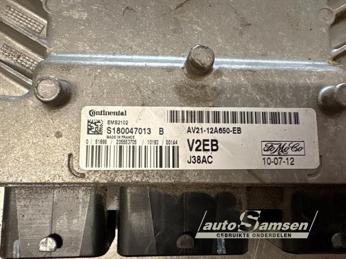 Engine management computer from a Ford Fiesta 6 (JA8) 1.4 16V 2011