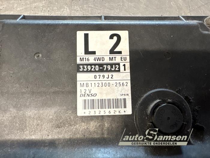 Engine management computer from a Fiat Sedici (189) 1.6 16V Emotion 4x4 2007