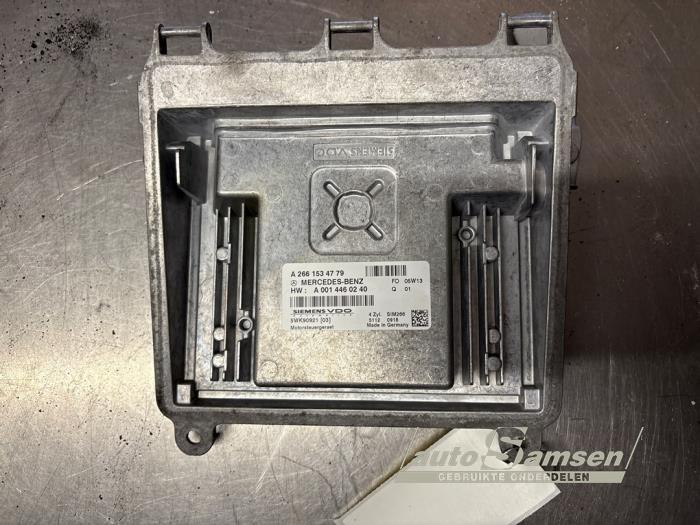 Used Engine management computer Mercedes A (W169) 2.0 A-200 5-Drs. Price € 75,00 Margin scheme offered by Auto Samsen B.V.