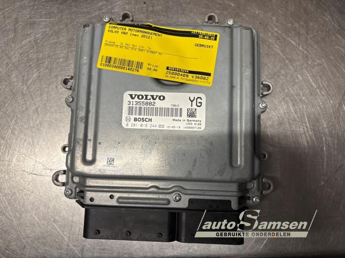 Used Engine management computer Volvo V60 I (FW/GW) 2.4 D6 20V Plug-in Hybrid AWD Price € 50,00 Margin scheme offered by Auto Samsen B.V.