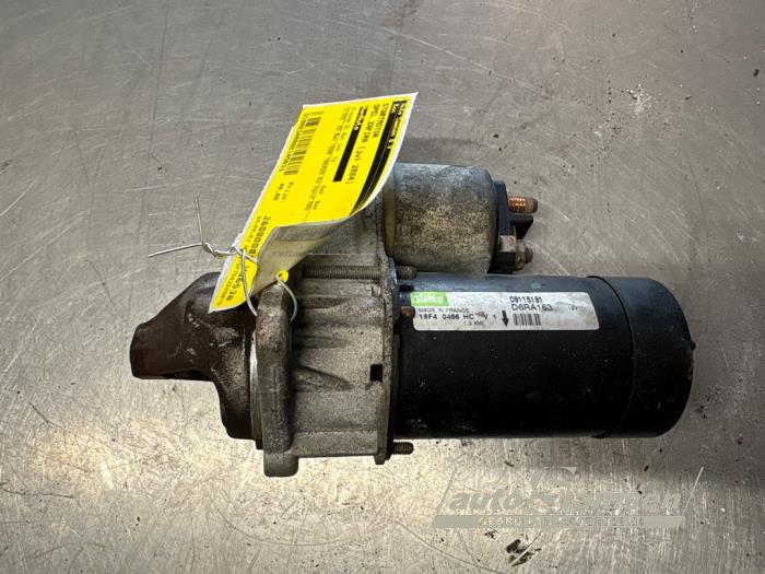 Begagnade Startmotor Opel Zafira (F75) 1.6 16V Pris € 40,00 Marginaltabell erbjuds av Auto Samsen B.V.