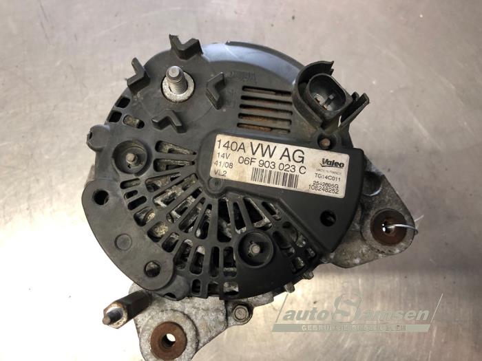 Dynamo Volkswagen Caddy III (2KA,2KH,2CA,2CH), 2004 / 2015 2.0 SDI, Delivery, Diesel, 1.968cc, 51kW (69pk), FWD, BDJ; BST, 2004-03 / 2010-08, 2KA (Used)
