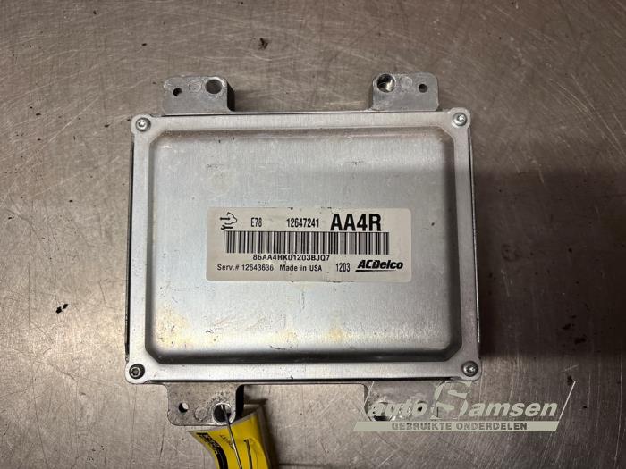 Used Engine management computer Opel Astra J (PC6/PD6/PE6/PF6) 1.4 Turbo 16V Price € 100,00 Margin scheme offered by Auto Samsen B.V.