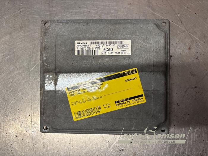 Used Engine management computer Ford Fusion 1.6 16V Price € 75,00 Margin scheme offered by Auto Samsen B.V.