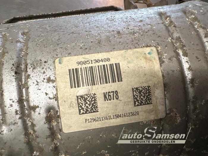 Katalysator van een Peugeot 308 SW (L4/L9/LC/LJ/LR) 1.6 BlueHDi 120 2015