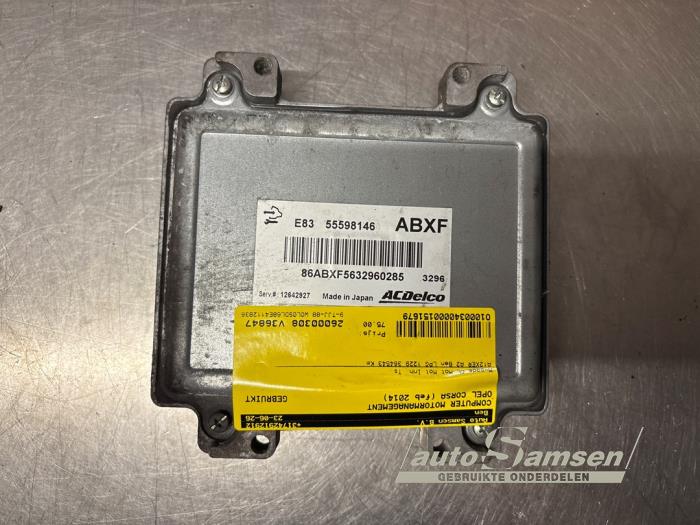 Used Engine management computer Opel Corsa D 1.2 16V ecoFLEX Bi-Fuel Price € 100,00 Margin scheme offered by Auto Samsen B.V.