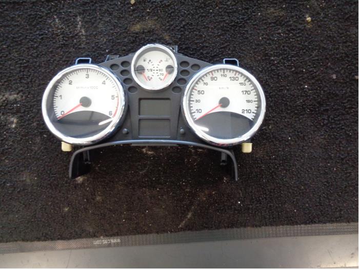 Odometer KM from a Peugeot 207 SW (WE/WU) 1.6 HDiF 16V 2012