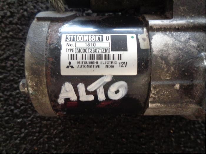 Gebrauchte Anlasser Suzuki Alto 1.0 12V Preis € 25,00 Margenregelung angeboten von Westerhof autodemontage