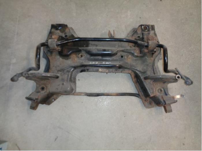 Usagé Faux châssis Peugeot 207 SW (WE/WU) 1.6 HDiF 16V Prix € 115,00 Règlement à la marge proposé par Westerhof autodemontage