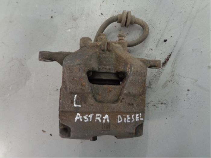 Front brake calliper, left from a Opel Astra J Sports Tourer (PD8/PE8/PF8) 1.7 CDTi 16V 2011