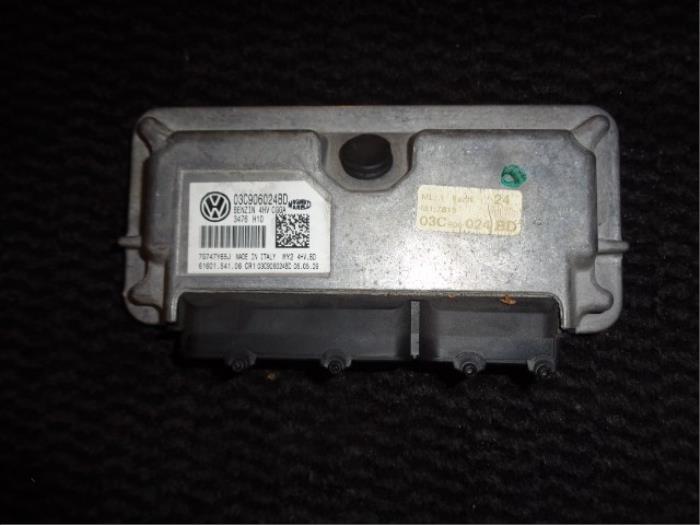 Used Engine management computer Volkswagen Golf VI (5K1) 1.4 16V Price € 100,00 Margin scheme offered by Westerhof autodemontage