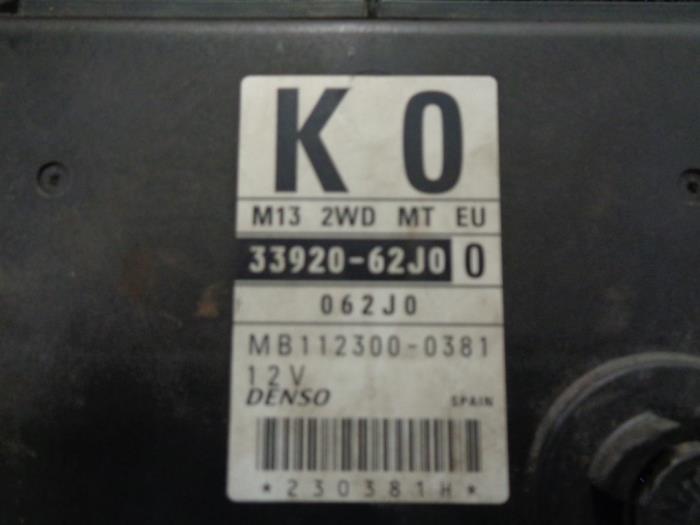 Ordinateur gestion moteur d'un Suzuki Swift (ZA/ZC/ZD1/2/3/9) 1.3 VVT 16V 2005