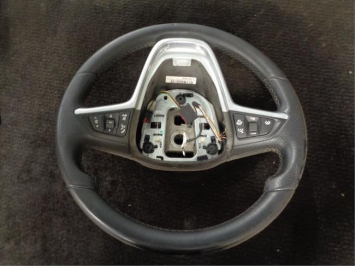 Steering wheel from a Opel Astra J GTC (PD2/PF2) 2.0 CDTI 16V ecoFLEX 2011