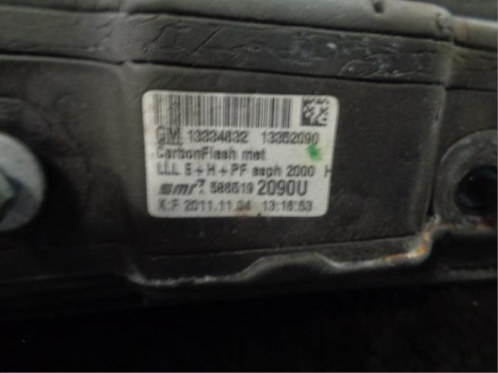 Wing mirror, left from a Opel Astra J GTC (PD2/PF2) 2.0 CDTI 16V ecoFLEX 2011