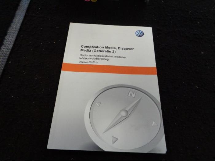Navigation set from a Volkswagen Polo V (6R) 1.4 TDI DPF BlueMotion technology 2015