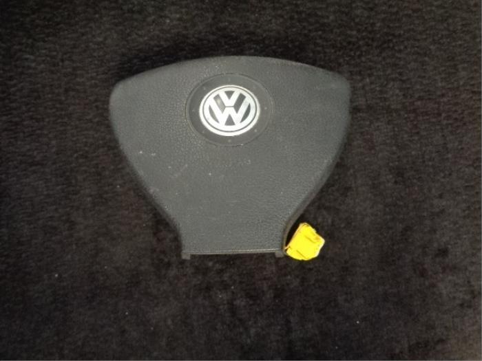 Left airbag (steering wheel) from a Volkswagen Touran (1T1/T2) 2.0 Ecofuel 2007