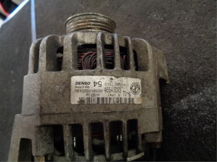 Dynamo Fiat Panda 1.1 Fire - 46843093 187A1000 DENSO