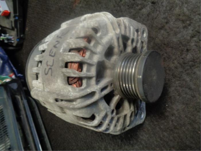 Gebrauchte Dynamo Renault Grand Scénic III (JZ) 2.0 16V CVT Preis € 45,00 Margenregelung angeboten von Westerhof autodemontage