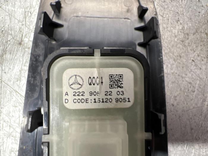 Electric window switch Mercedes Vito 2.2 119 CDI 16V BlueTEC A2229052203