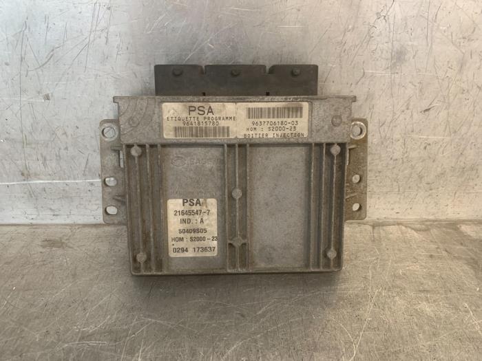 Used Engine management computer Peugeot 206 (2A/C/H/J/S) 1.4 XR,XS,XT,Gentry Price € 50,00 Margin scheme offered by Mettler BV