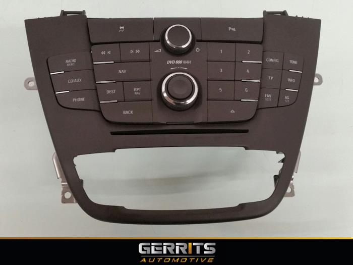 Multi-media control unit from a Opel Insignia 2.0 Turbo 16V Ecotec 2010