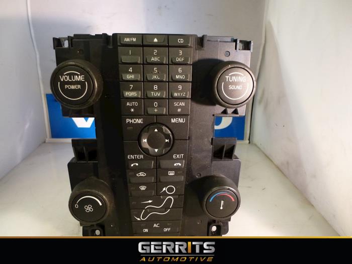 Heater control panel from a Volvo S40 (MS) 2.0 D 16V 2004