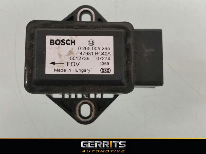 Begagnade Esp Duo-sensor Nissan Note (E11) 1.6 16V Pris € 48,40 Marginaltabell erbjuds av Gerrits Automotive BV