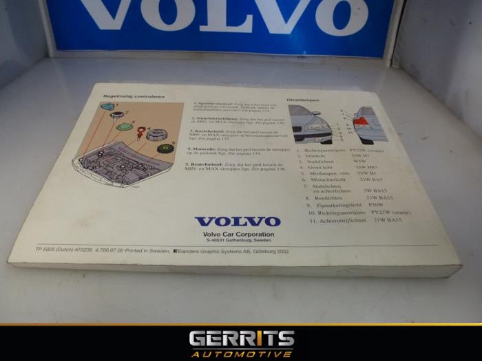 Instrukcja z Volvo S60 I (RS/HV) 2.4 D 20V 2003