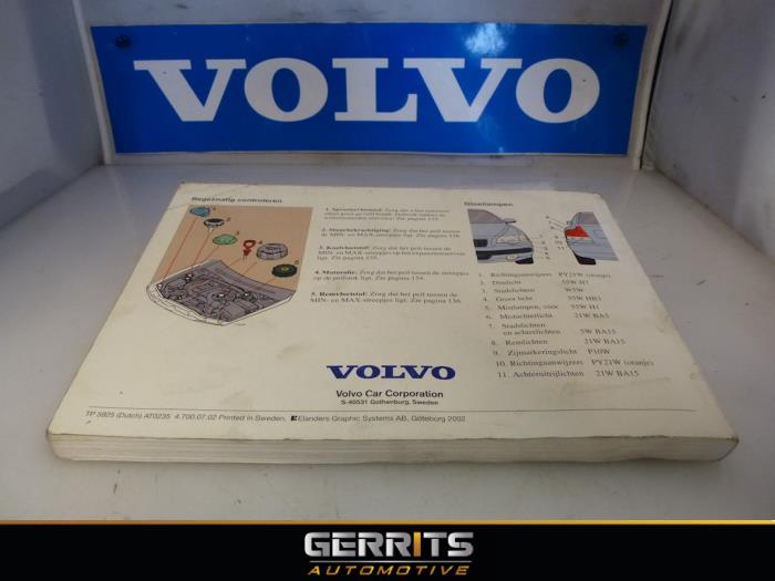 Instrukcja z Volvo S60 I (RS/HV) 2.4 20V 140 2003