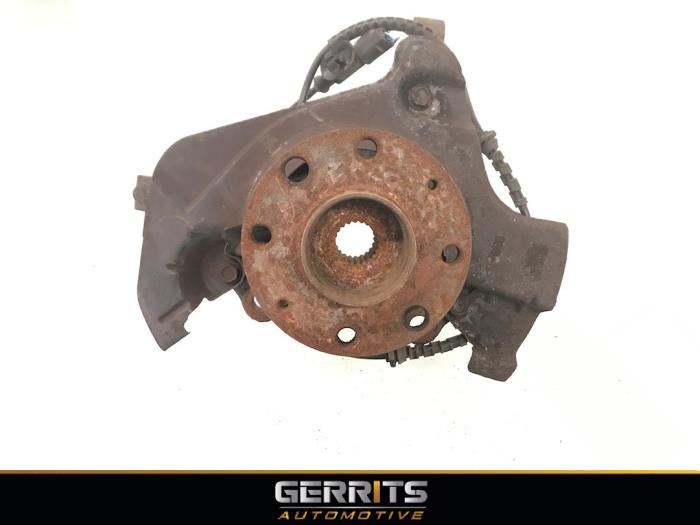 Knuckle, front left from a Opel Corsa D 1.2 16V 2009