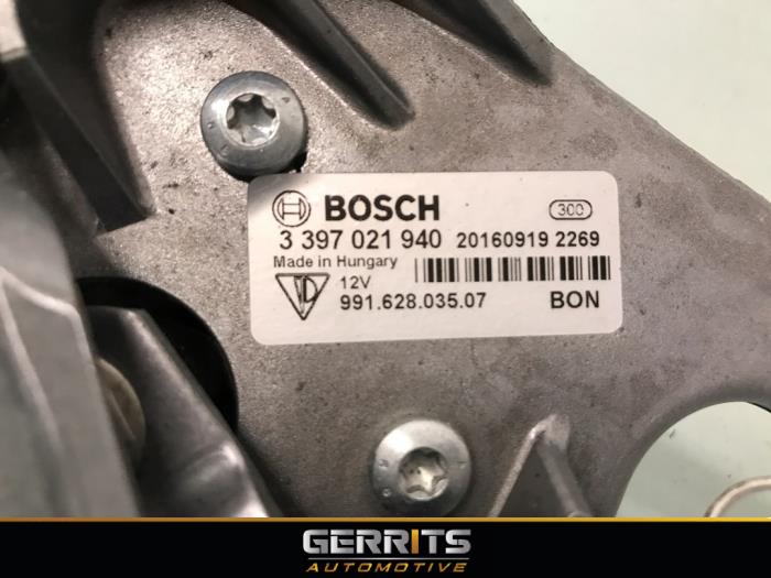 Scheibenwischermotor+Mechanik van een Porsche 718 Boxster (982) 2.5 GTS Turbo 2019