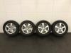 Set of wheels + winter tyres from a Toyota Prius (ZVW3), 2009 / 2016 1.8 16V, Hatchback, Electric Petrol, 1.798cc, 73kW (99pk), FWD, 2ZRFXE, 2008-06 / 2016-02, ZVW30 2010
