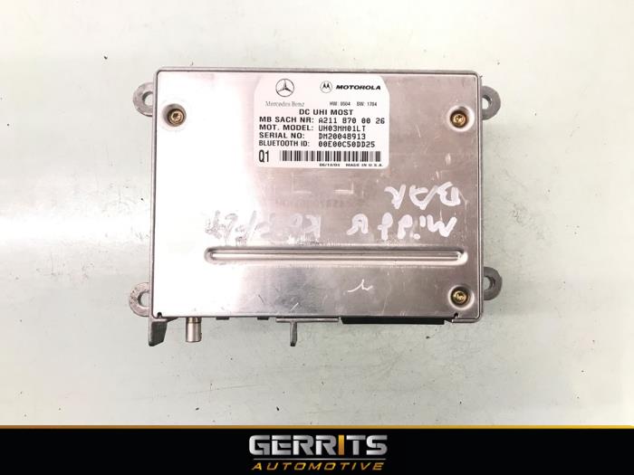 Begagnade Bluetooth-modul Mercedes E (W211) 4.0 E-400 CDI 32V Pris € 66,00 Marginaltabell erbjuds av Gerrits Automotive BV