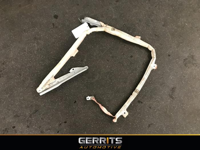 Roof curtain airbag, left from a Toyota Aygo (B10) 1.0 12V VVT-i 2008
