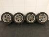 Set of wheels + tyres from a BMW 3 serie (E90) 318i 16V 2011