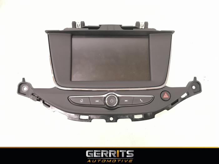 Display Multi Media control unit from a Opel Astra K Sports Tourer 1.6 CDTI 110 16V 2019