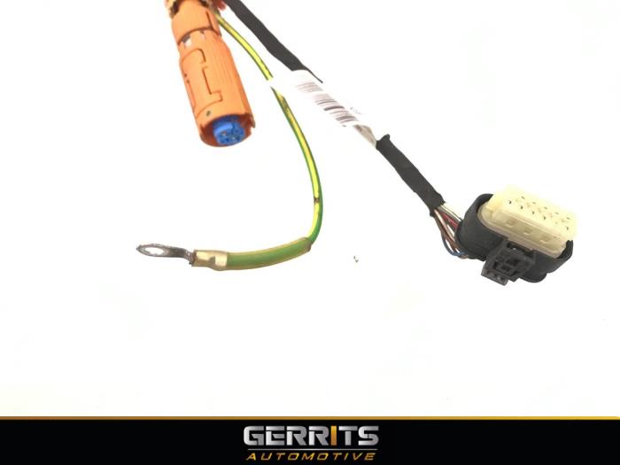Conexión de conector de punto de carga de un Smart Fortwo Coupé (451.3) Electric Drive 2014