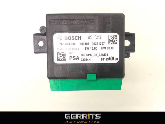 Begagnade PDC-modul Citroen C3 (SX/SW) 1.0 Vti 12V PureTech Pris € 49,99 Marginaltabell erbjuds av Gerrits Automotive BV