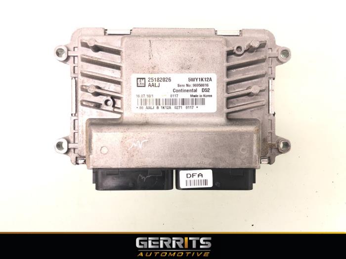 Used Engine management computer Chevrolet Spark 1.2 16V Price € 109,98 Margin scheme offered by Gerrits Automotive BV