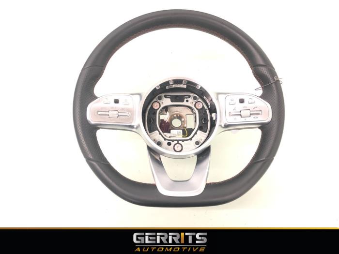 Steering wheel from a Mercedes-Benz A (177.0) 2.0 A-250 Turbo 16V 2018