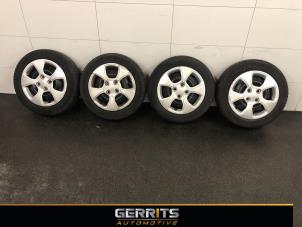 Used Set of wheels + tyres Kia Picanto (TA) 1.2 16V Price € 219,98 Margin scheme offered by Gerrits Automotive