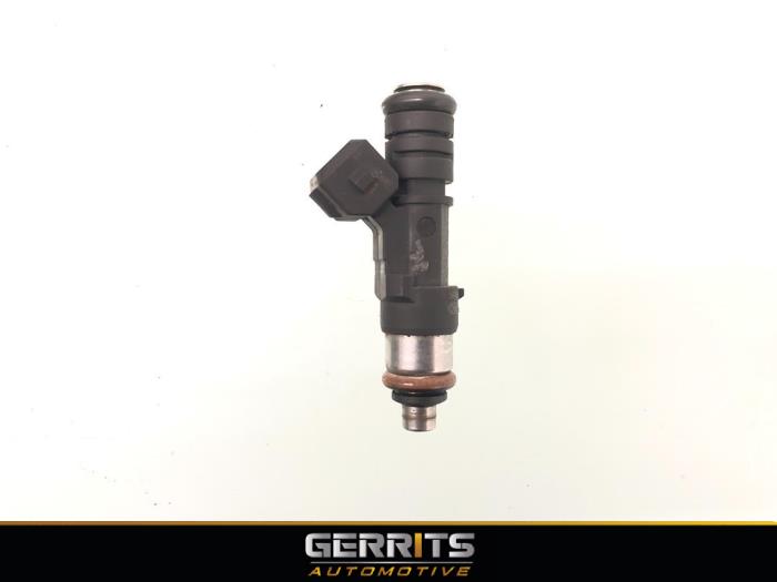 Injector (petrol injection) from a Ford Fiesta 6 (JA8) 1.25 16V 2012