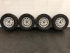 Set of wheels + tyres from a Fiat Ducato (250), 2006 2.3 D 150 Multijet, Minibus, Diesel, 2.287cc, 110kW (150pk), FWD, F1AGL411C, 2015-04 2020