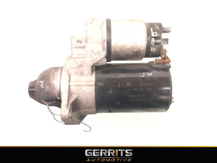 Used Starter Opel Astra J (PC6/PD6/PE6/PF6) 1.4 Turbo 16V Price € 19,99 Margin scheme offered by Gerrits Automotive BV