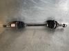 Front drive shaft, left from a Opel Karl, 2015 / 2019 1.0 12V, Hatchback, 4-dr, Petrol, 999cc, 55kW (75pk), FWD, B10XE, 2015-01 / 2019-03 2018