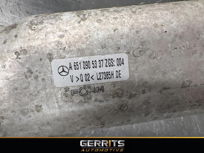 Intercooler Rohr van een Mercedes-Benz GLC (X253) 2.2 250d 16V BlueTEC 4-Matic 2016