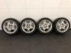 Set of wheels + tyres from a Alfa Romeo MiTo (955), 2008 / 2018 1.4 Turbo Multi Air 16V, Hatchback, Petrol, 1.368cc, 99kW (135pk), FWD, 955A2000, 2009-10 / 2014-12, 955AXM 2010